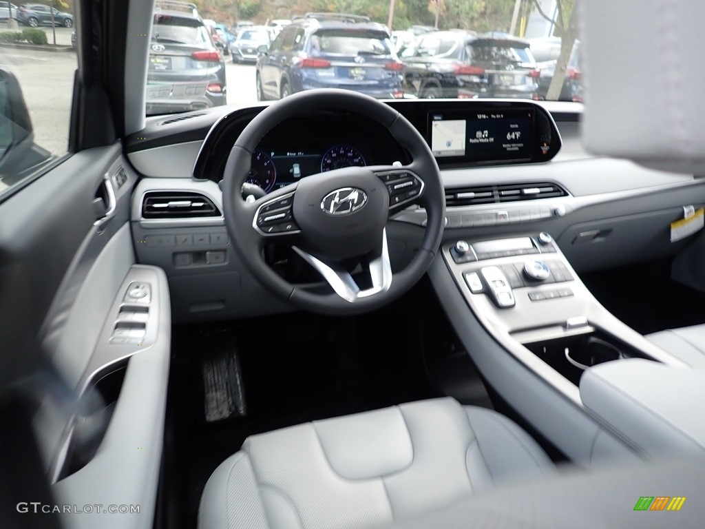 2021 Palisade SEL AWD - Steel Graphite / Gray photo #9