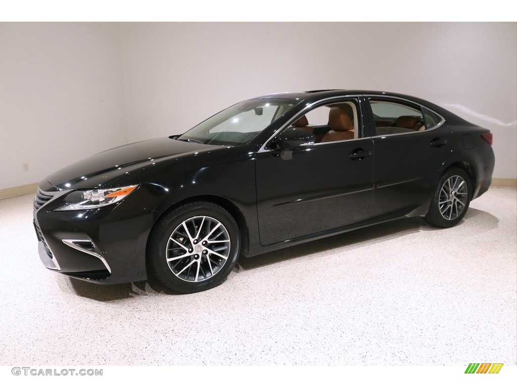 2017 ES 350 - Obsidian / Flaxen photo #3