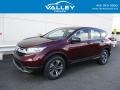 2018 Basque Red Pearl II Honda CR-V LX AWD  photo #1