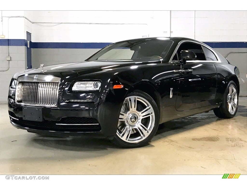 Diamond Black 2015 Rolls-Royce Wraith Standard Wraith Model Exterior Photo #139803765