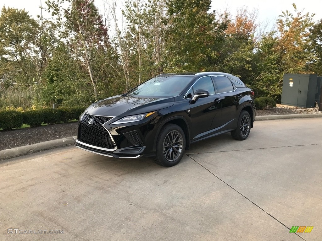 2021 RX 350 F Sport AWD - Obsidian / Circuit Red photo #1