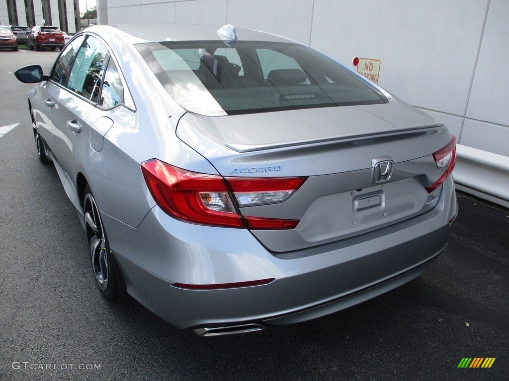 2018 Accord Sport Sedan - Lunar Silver Metallic / Black photo #3