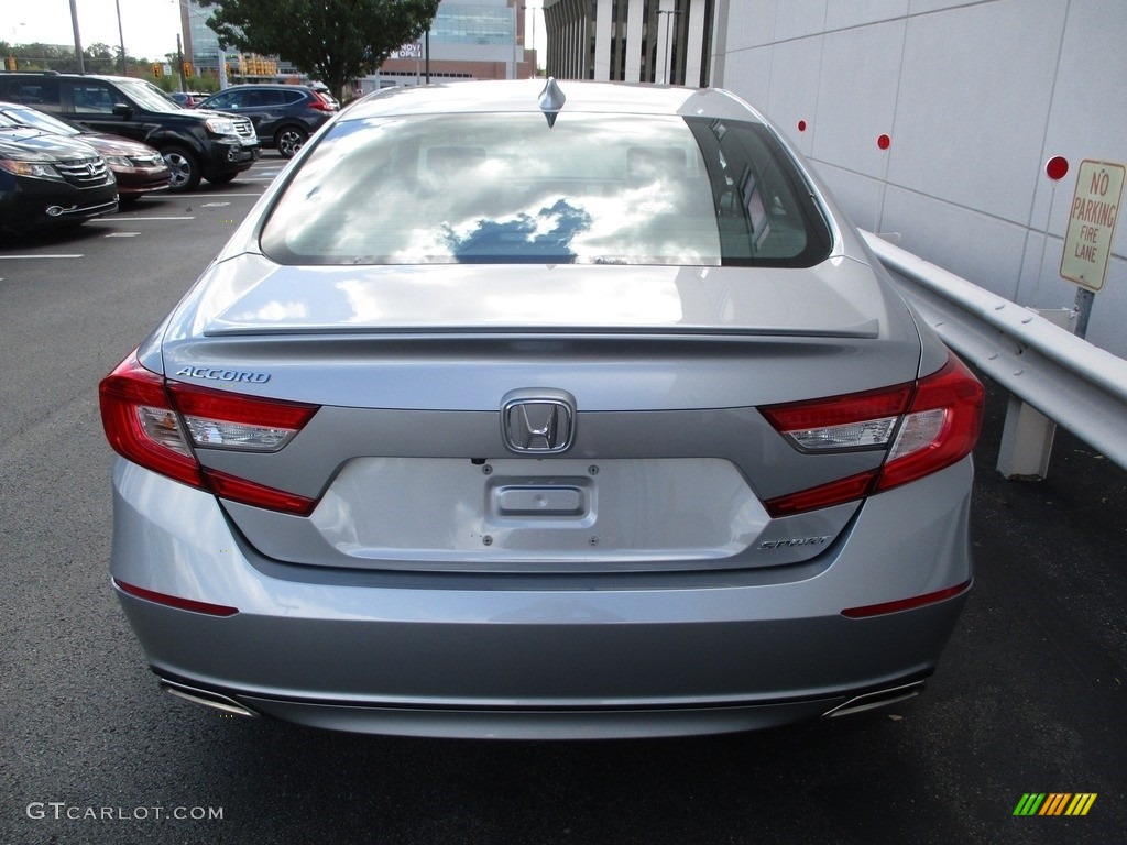 2018 Accord Sport Sedan - Lunar Silver Metallic / Black photo #4