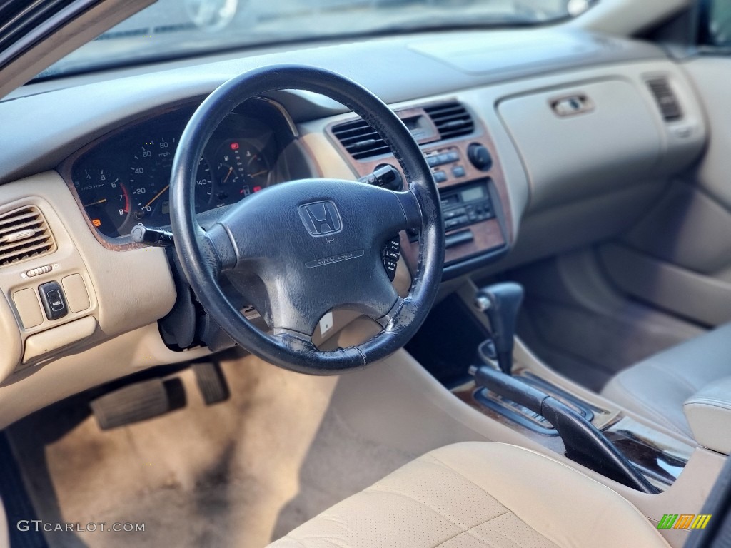 1998 Accord LX V6 Coupe - Dark Emerald Pearl / Ivory photo #3