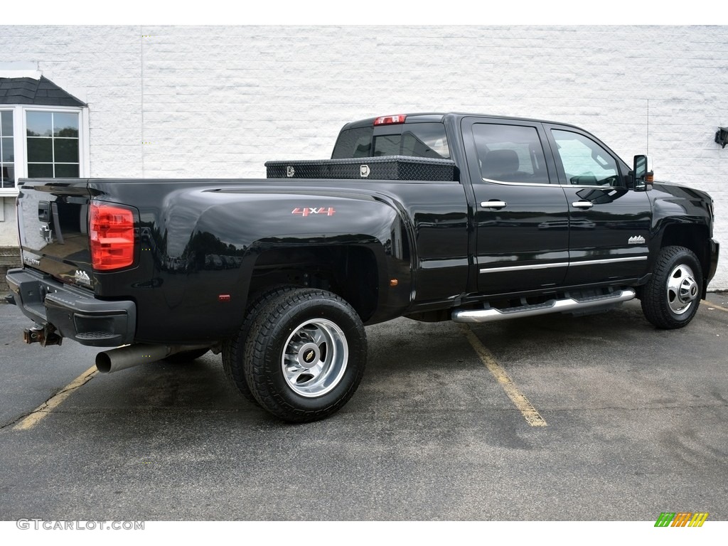 Black 2018 Chevrolet Silverado 3500HD High Country Crew Cab 4x4 Exterior Photo #139805592