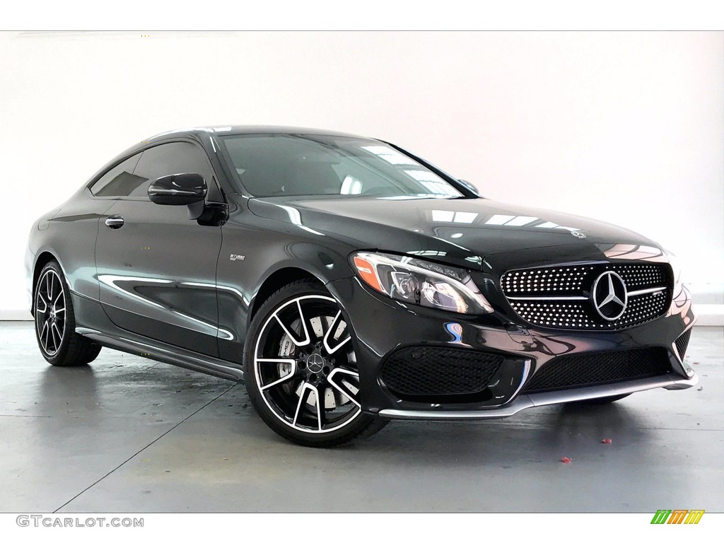 Black 2018 Mercedes-Benz C 43 AMG 4Matic Coupe Exterior Photo #139805823