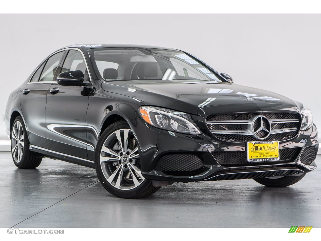 Black 2018 Mercedes-Benz C 300 Sedan Exterior Photo #139806083
