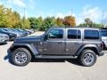 Granite Crystal Metallic 2021 Jeep Wrangler Unlimited Sahara 4x4 Exterior
