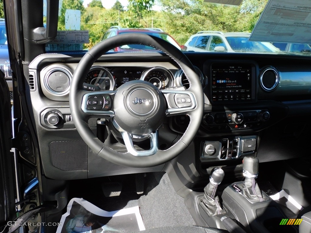 2021 Wrangler Unlimited Sahara 4x4 - Granite Crystal Metallic / Black photo #13