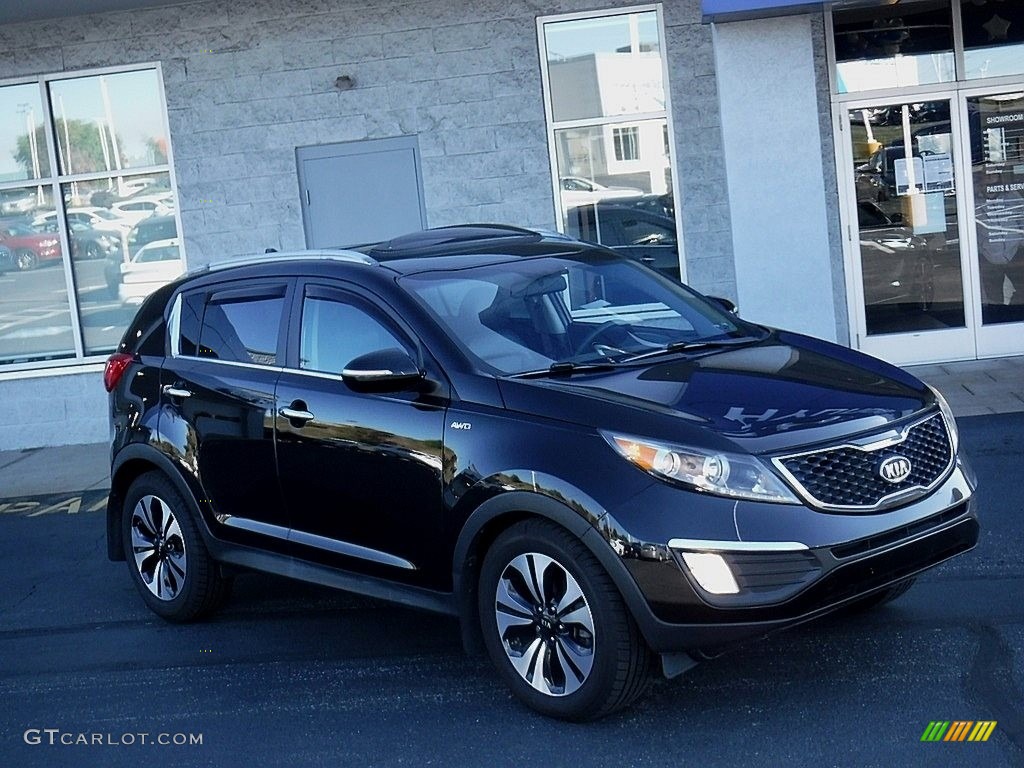 Black Cherry Kia Sportage