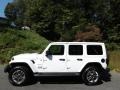 2021 Bright White Jeep Wrangler Unlimited Sahara 4x4  photo #1