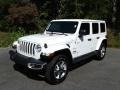 Bright White - Wrangler Unlimited Sahara 4x4 Photo No. 2