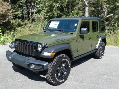 2021 Jeep Wrangler Unlimited Willys 4x4 Data, Info and Specs