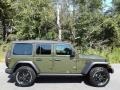 Sarge Green 2021 Jeep Wrangler Unlimited Willys 4x4 Exterior