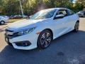 White Orchid Pearl 2017 Honda Civic EX-L Coupe
