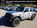 2020 Billet Silver Metallic Jeep Wrangler Unlimited Willys 4x4  photo #1