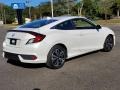 2017 White Orchid Pearl Honda Civic EX-L Coupe  photo #8