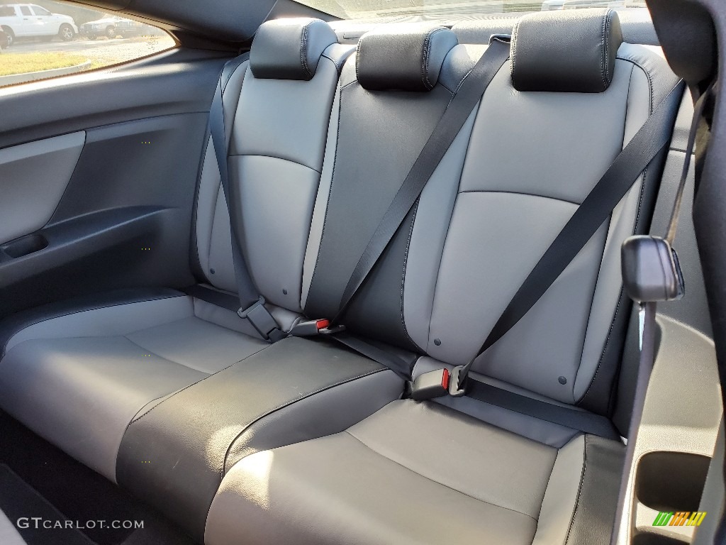 2017 Honda Civic EX-L Coupe Rear Seat Photos