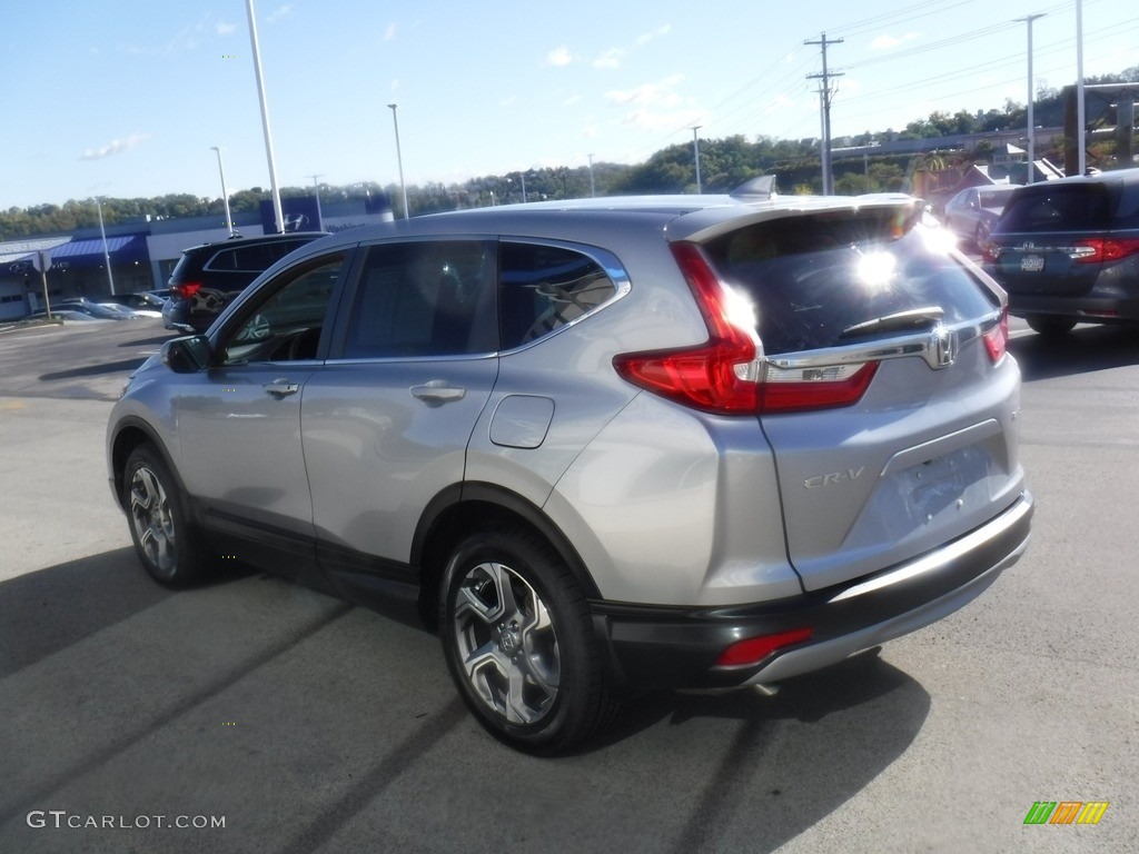 2018 CR-V EX AWD - Lunar Silver Metallic / Black photo #8