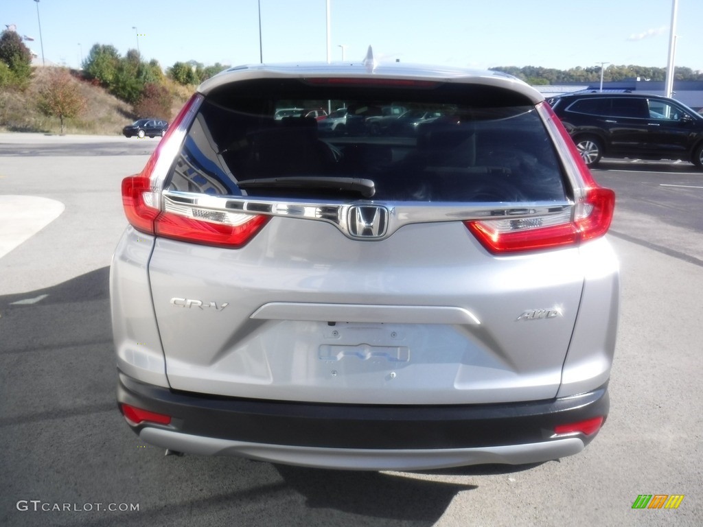 2018 CR-V EX AWD - Lunar Silver Metallic / Black photo #9