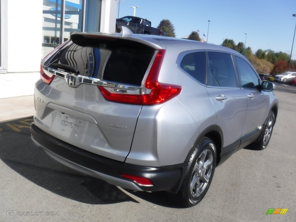 2018 CR-V EX AWD - Lunar Silver Metallic / Black photo #10