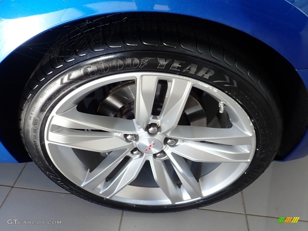 2016 Camaro SS Coupe - Hyper Blue Metallic / Jet Black photo #5