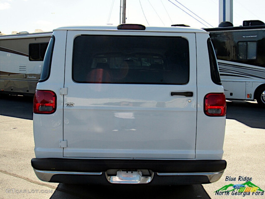 2002 Ram Van 3500 Passenger - Bright White / Dark Slate Gray photo #4