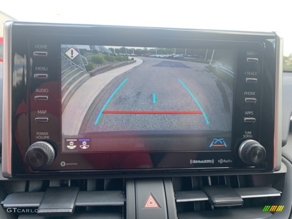 2021 RAV4 XLE AWD - Midnight Black Metallic / Black photo #4