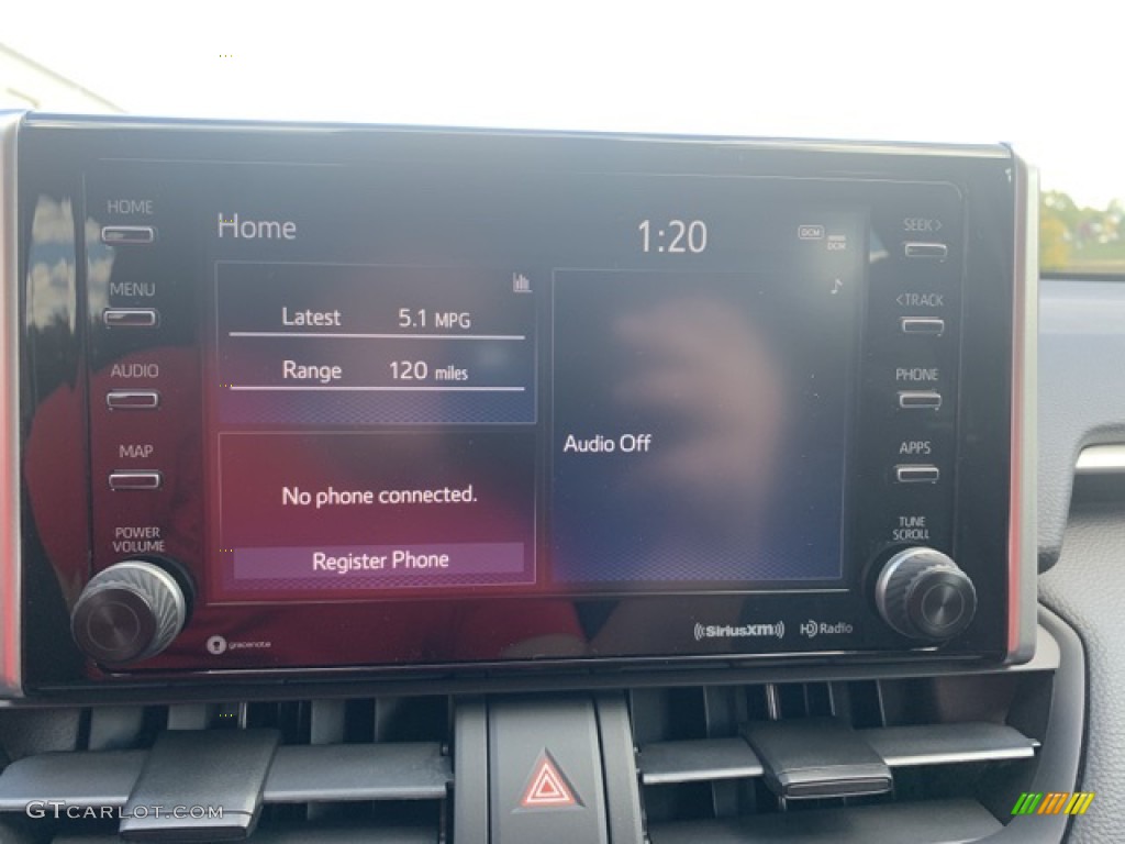 2021 RAV4 XLE AWD - Midnight Black Metallic / Black photo #6