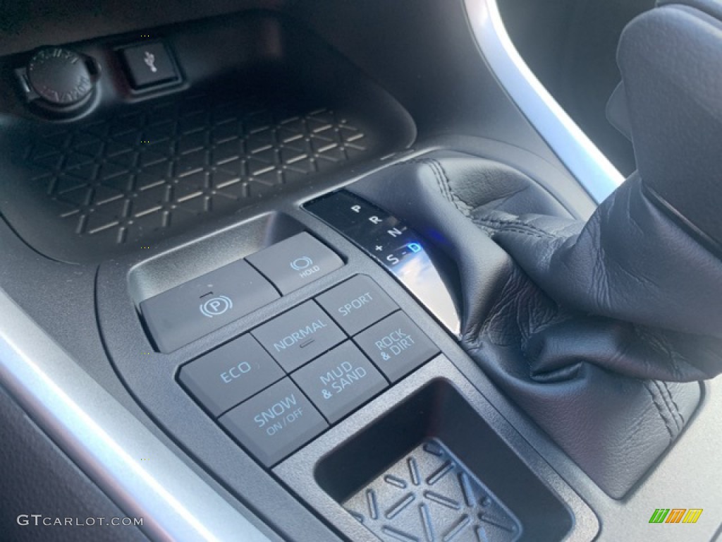 2021 RAV4 XLE AWD - Midnight Black Metallic / Black photo #8