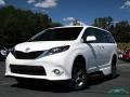 Super White 2016 Toyota Sienna SE Premium