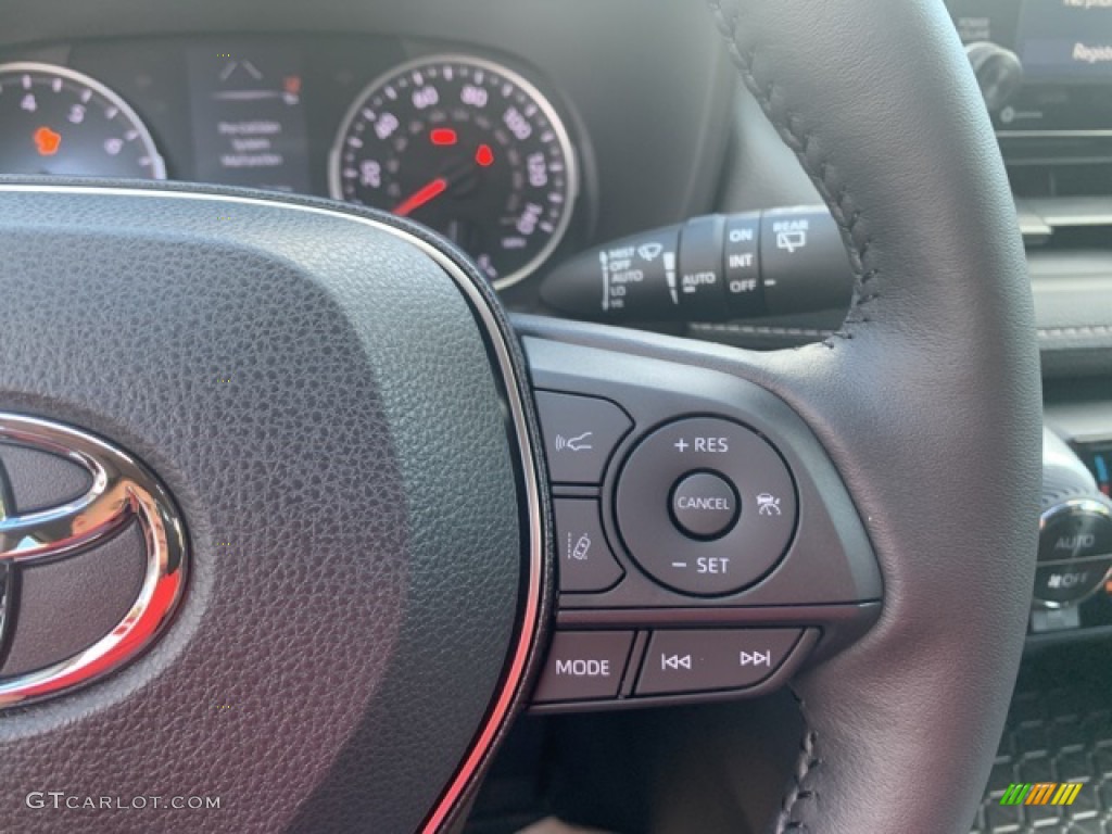 2021 RAV4 XLE AWD - Midnight Black Metallic / Black photo #10