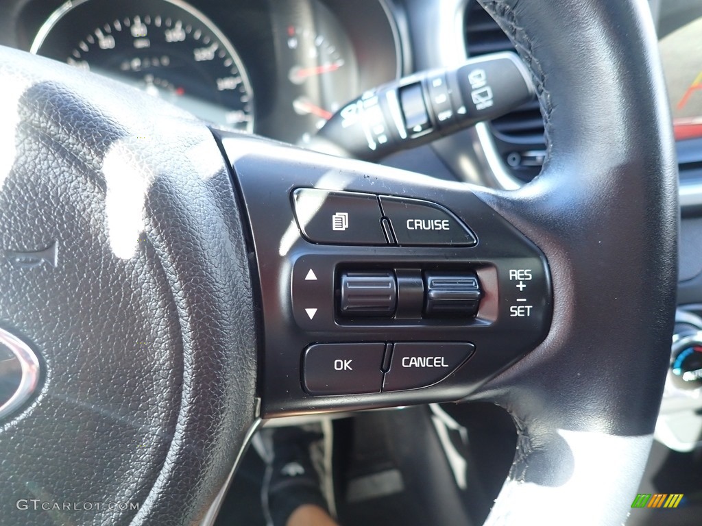 2016 Kia Sorento SX V6 AWD Satin Black Steering Wheel Photo #139811400