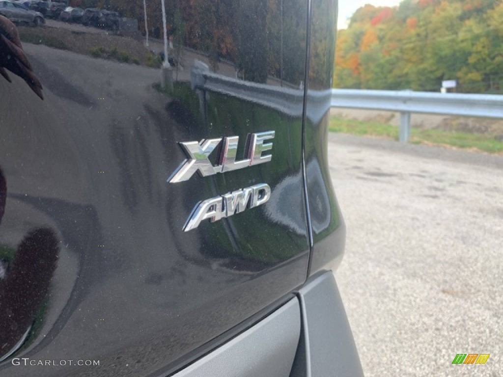 2021 RAV4 XLE AWD - Midnight Black Metallic / Black photo #28