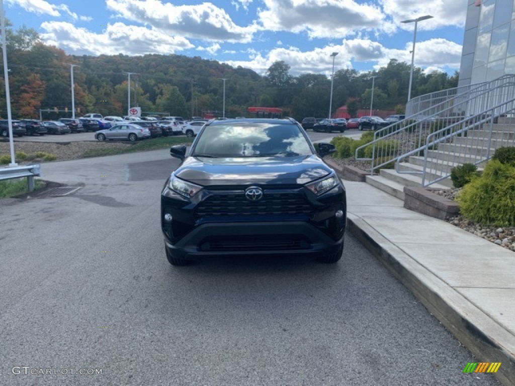 2021 RAV4 XLE AWD - Midnight Black Metallic / Black photo #31