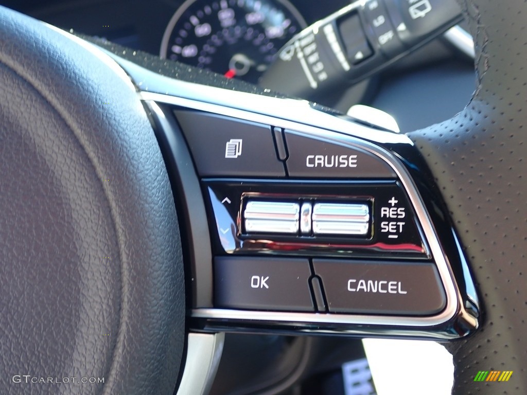 2021 Kia Sportage S AWD Black Steering Wheel Photo #139812267