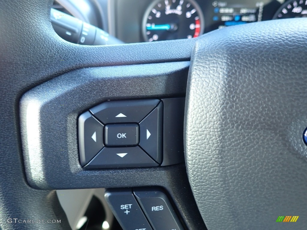 2020 Ford F350 Super Duty XL Regular Cab 4x4 Medium Earth Gray Steering Wheel Photo #139812648