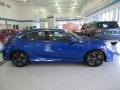 2018 Aegean Blue Metallic Honda Civic EX Hatchback  photo #4