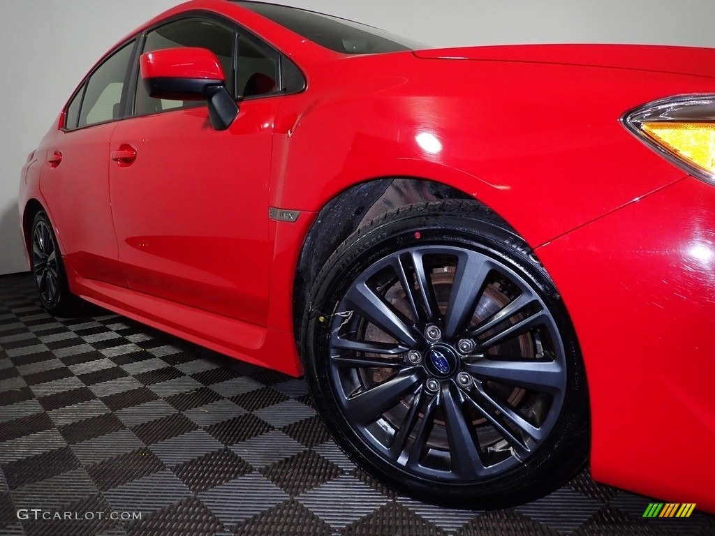 2017 WRX  - Pure Red / Carbon Black photo #3