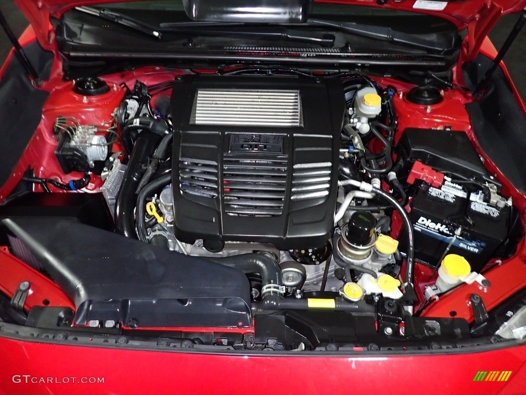2017 WRX  - Pure Red / Carbon Black photo #6