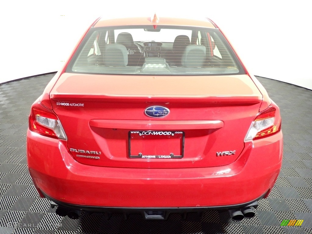 2017 WRX  - Pure Red / Carbon Black photo #11