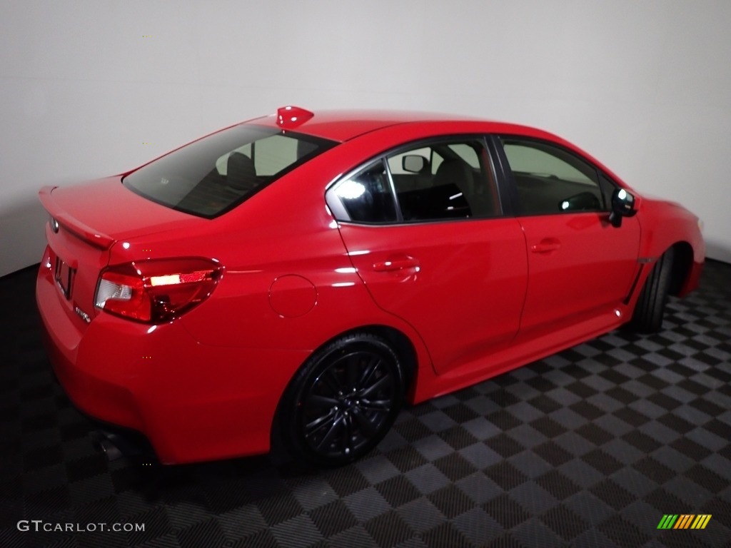 2017 WRX  - Pure Red / Carbon Black photo #14