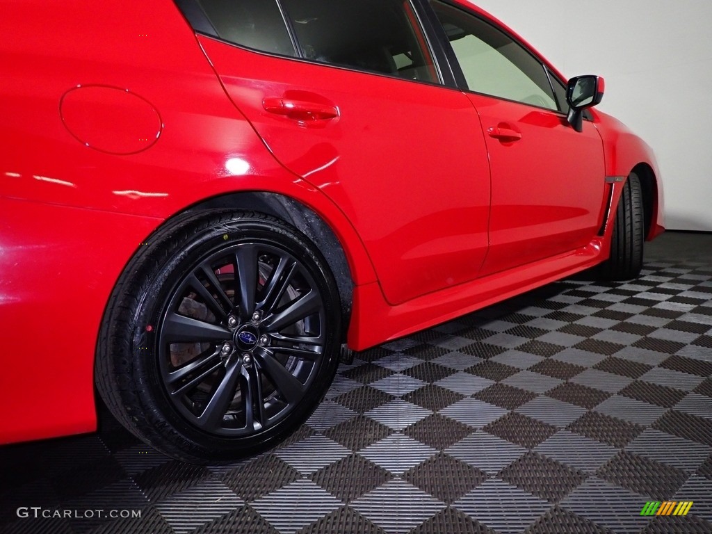 2017 WRX  - Pure Red / Carbon Black photo #15