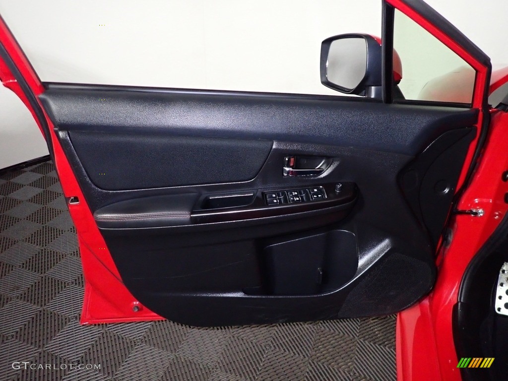 2017 WRX  - Pure Red / Carbon Black photo #16