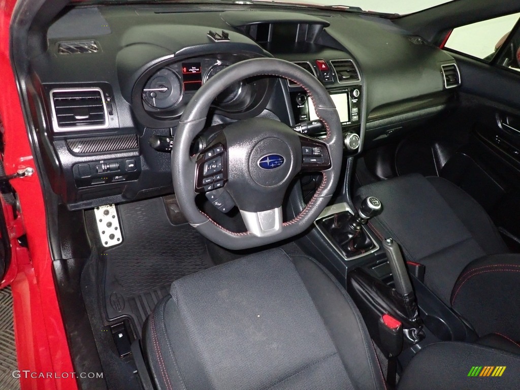 2017 WRX  - Pure Red / Carbon Black photo #18