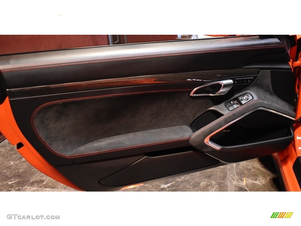 2016 911 Carrera GTS Coupe - Lava Orange / Black photo #18