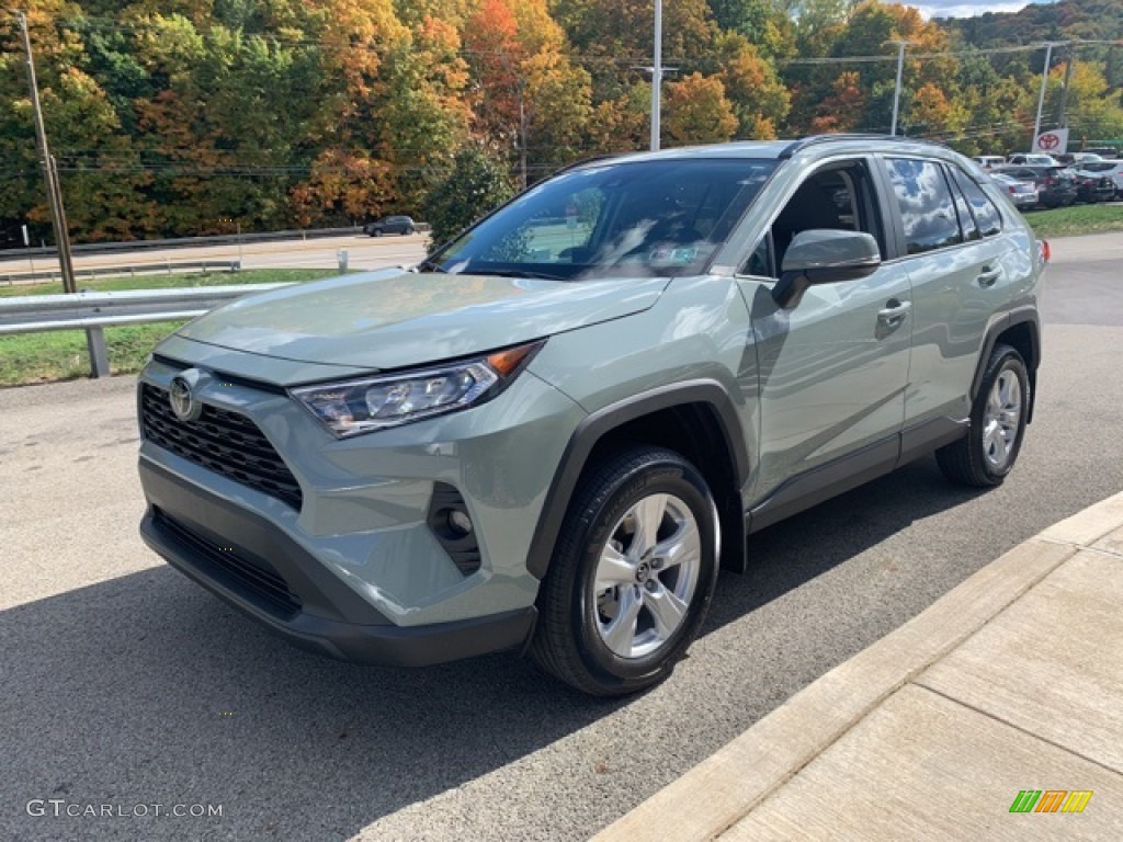 Lunar Rock 2021 Toyota RAV4 XLE AWD Exterior Photo #139813566