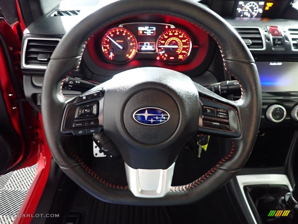 2017 WRX  - Pure Red / Carbon Black photo #29