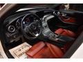 Cranberry Red/Black Interior Photo for 2017 Mercedes-Benz C #139814622