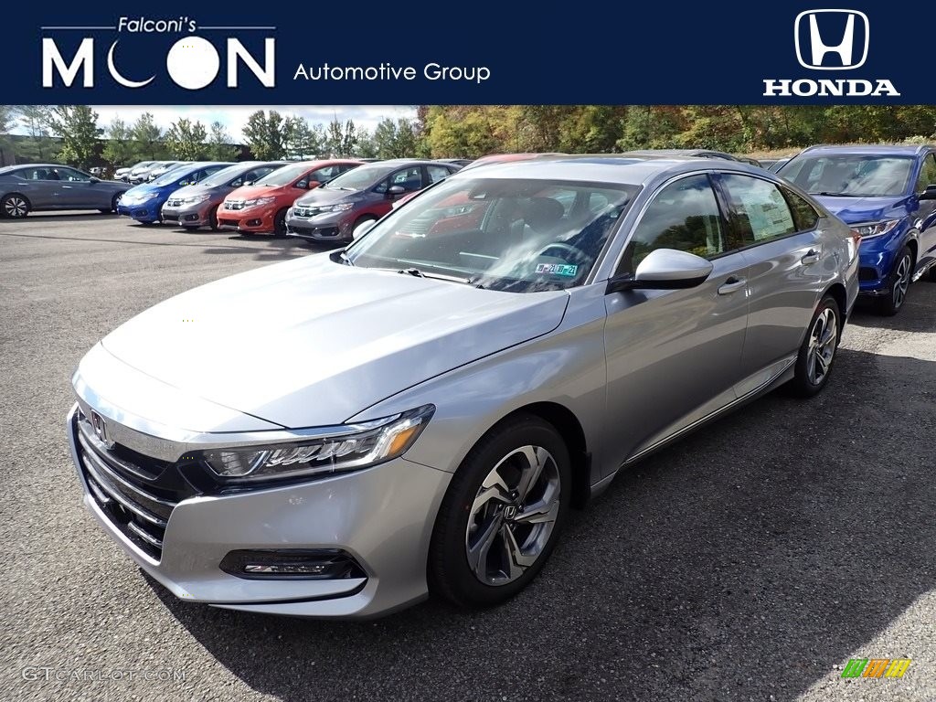 2020 Accord EX Sedan - Lunar Silver Metallic / Black photo #1